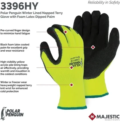 Majestic 3396 Polar Penguin Gloves | Free Shipping Over $80